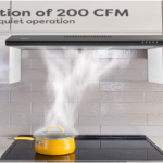 Black Cooker Hood