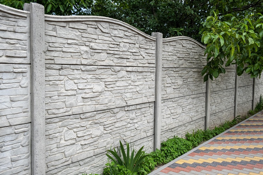 concrete fencing in Boise