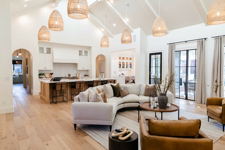 California casual interior design